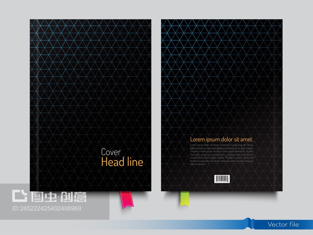 書韻凝光 圖書封面與年度封面模板設計的藝術與實踐